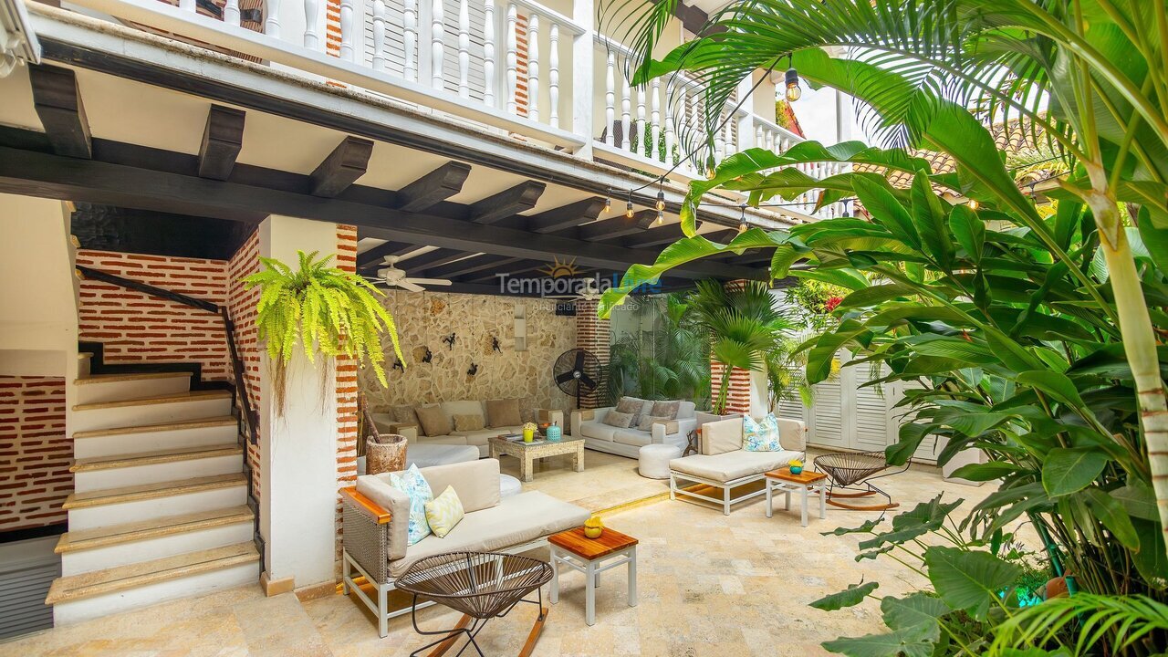 Casa para alquiler de vacaciones em Cartagena de Indias (Getsemaní)