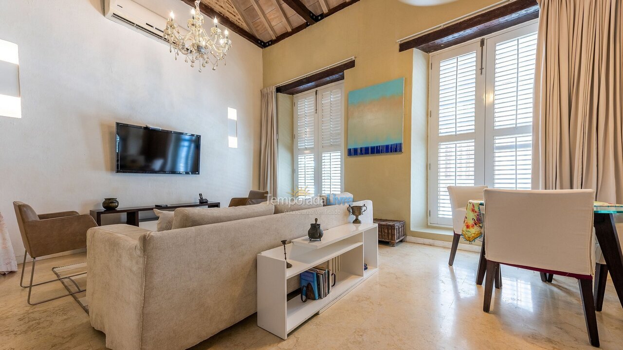 Casa para alquiler de vacaciones em Cartagena de Indias (Getsemaní)