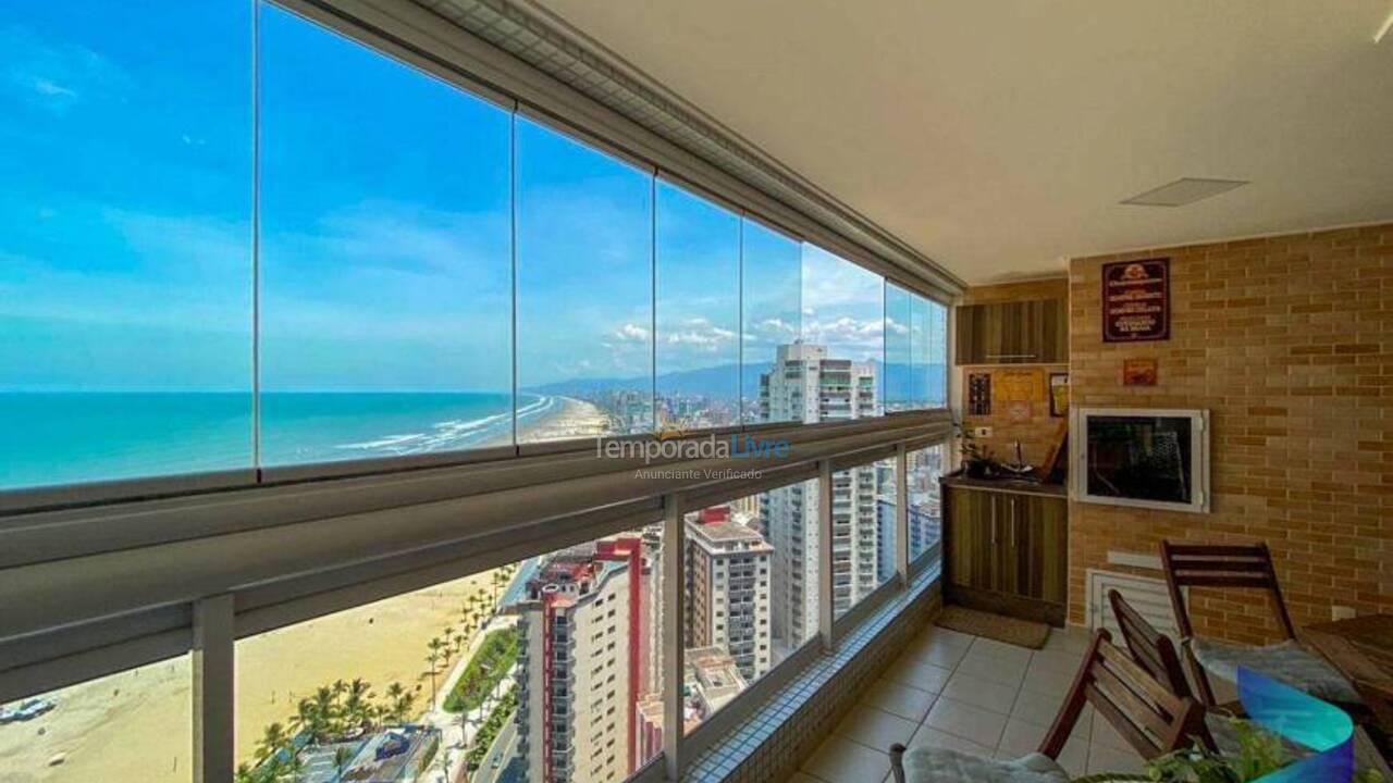 Apartamento para aluguel de temporada em Praia Grande (Guilhermina)