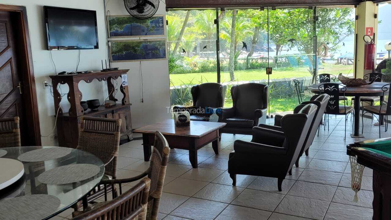 Casa para alquiler de vacaciones em Ubatuba (Praia da Fortaleza)