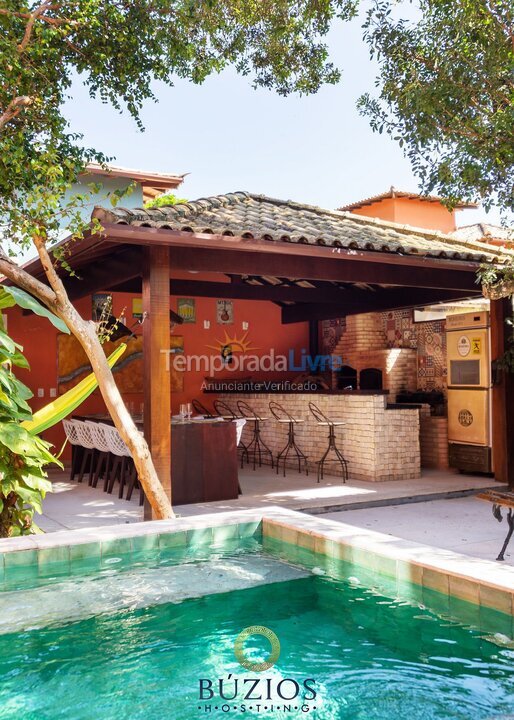 House for vacation rental in Armação dos Búzios (Praia de Manguinhos)