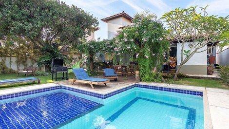 BZ26 40 meters from the beach! Large house with pool