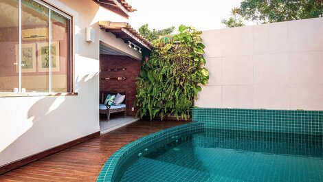 Bz05 House with pool and 5 suites, Geribá