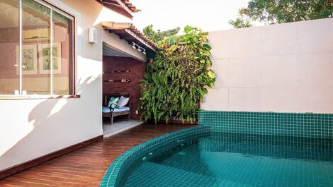 Bz05 Casa com piscina e 5 suítes Geribá