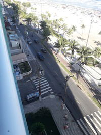 Apto pé na areia, vista panorâmica