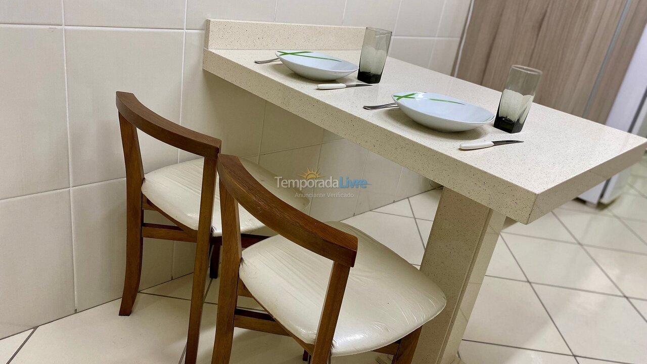 Apartment for vacation rental in Praia Grande (Guilhermina)