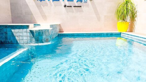 Cond Frente MAR, com piscina privativa, sinuca