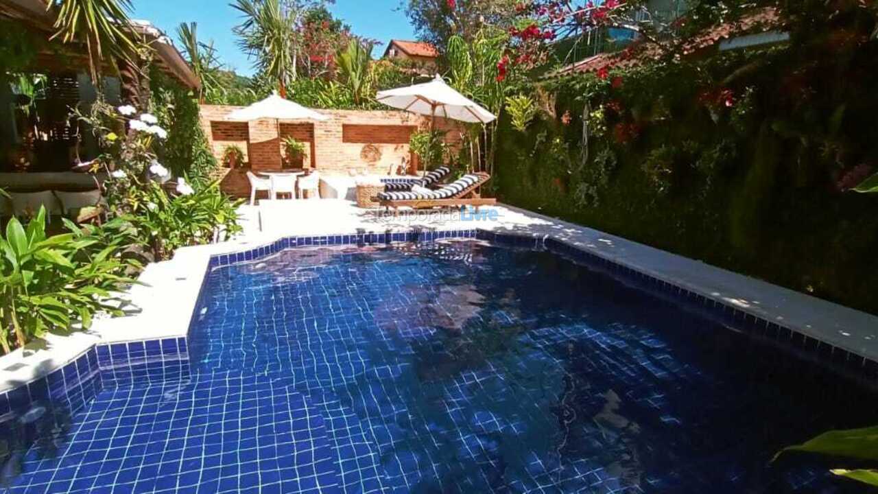 House for vacation rental in São Sebastião (Praia da Baleia)