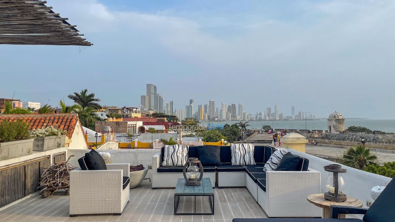 Apartamento para alquiler de vacaciones em Cartagena de Indias (Centro)