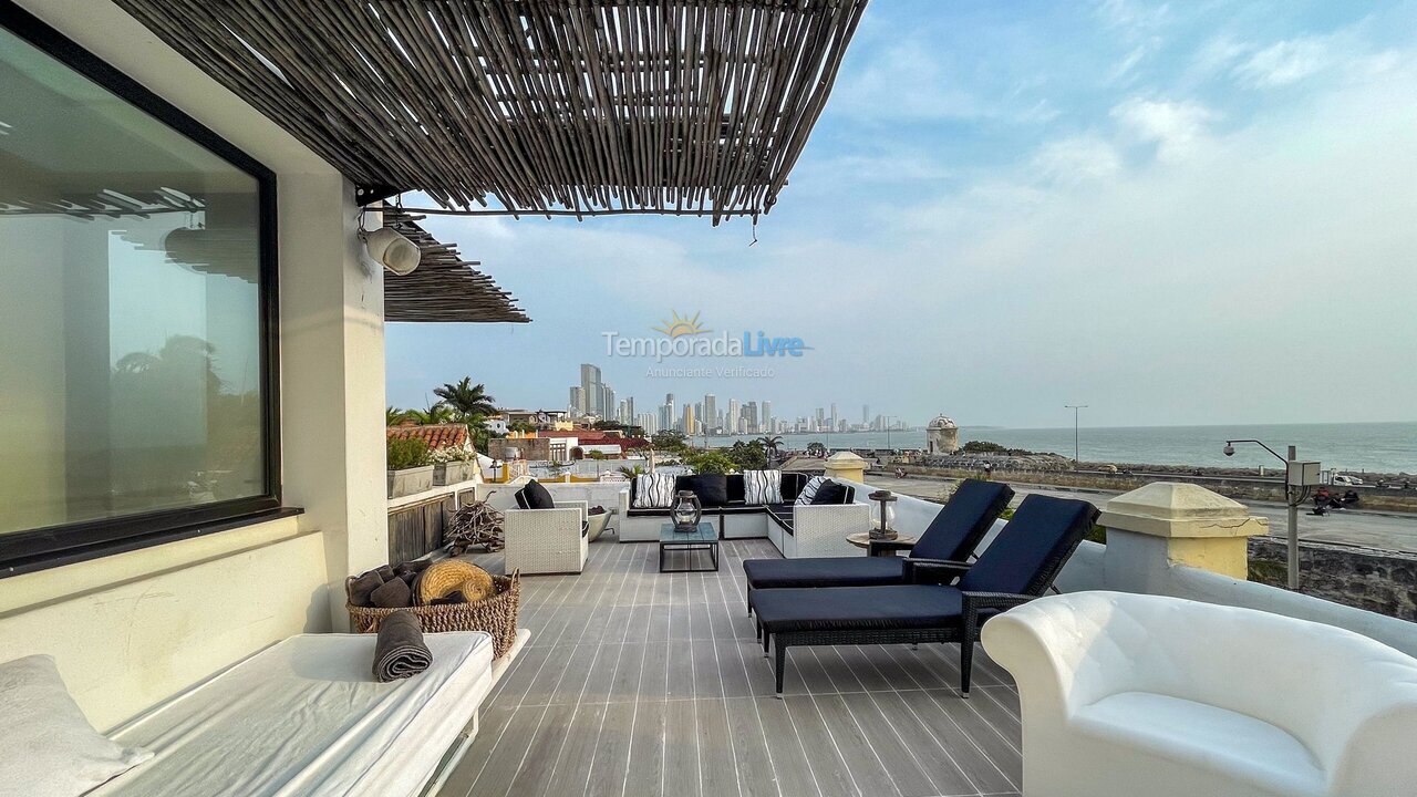 Apartamento para alquiler de vacaciones em Cartagena de Indias (Centro)
