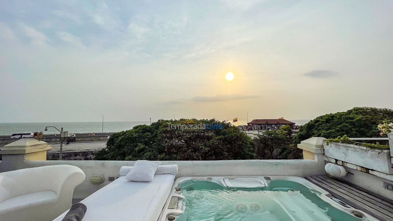 Apartamento para alquiler de vacaciones em Cartagena de Indias (Centro)