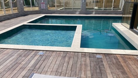 Lindo apto p/ 5 pessoas - ÁRea de Lazer e piscina