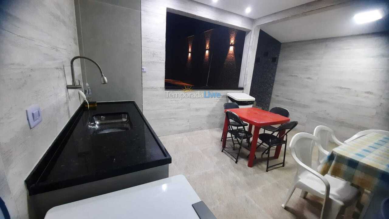 House for vacation rental in Praia Grande (Balneário Maracanã)