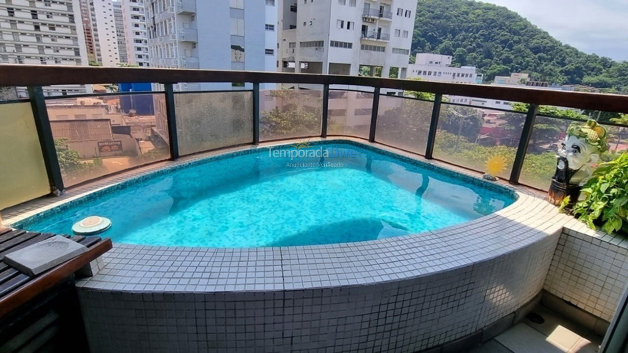 Apartamento para alquiler de vacaciones em Guarujá (Pitangueiras)