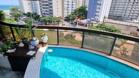 Apartment for rent in Guarujá - Pitangueiras