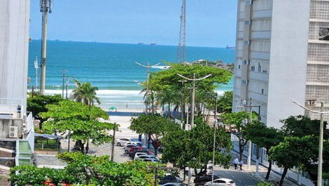 Apt 8 personas en la playa Pitangueiras p / renta Guaruja temporada