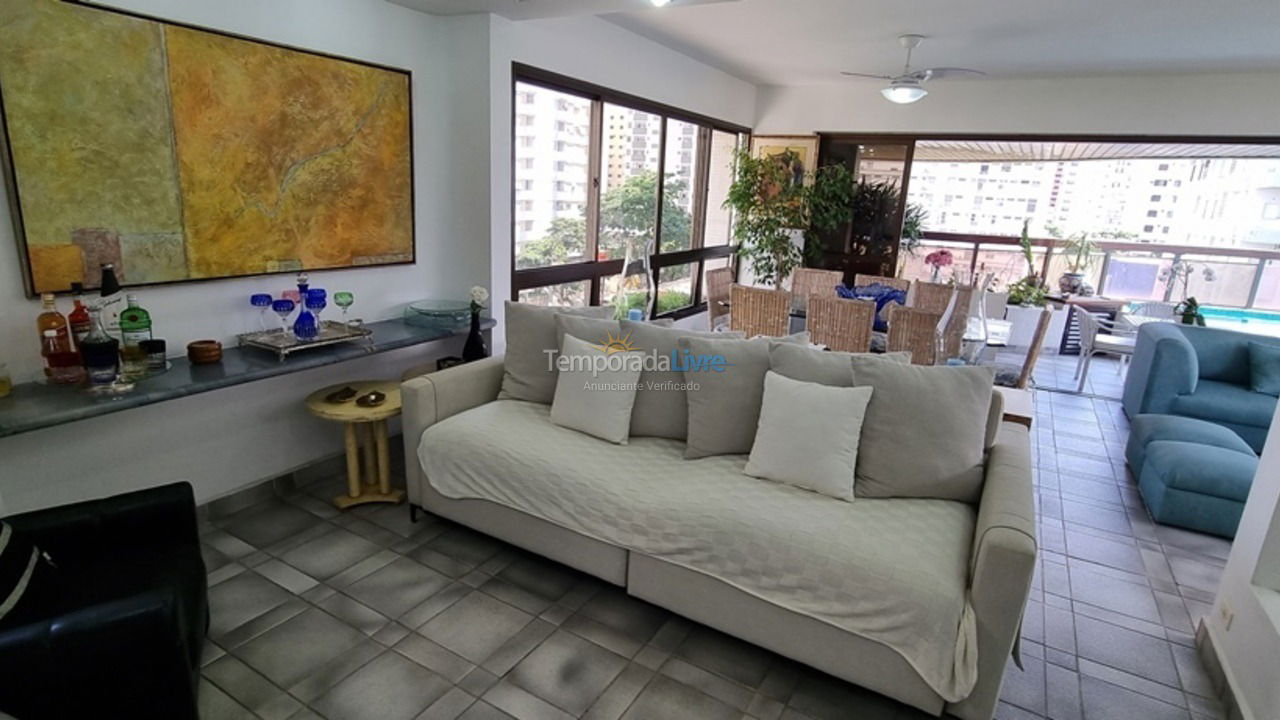 Apartamento para aluguel de temporada em Guarujá (Pitangueiras)