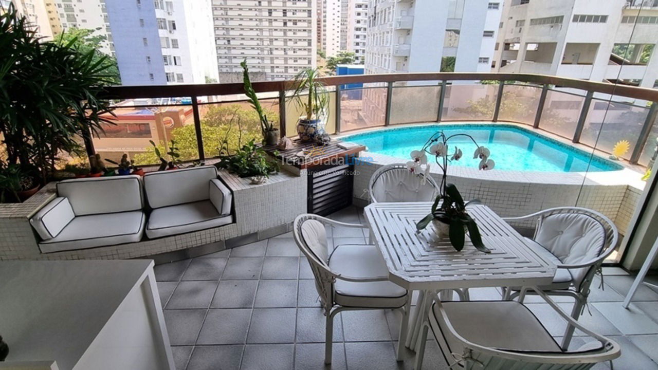 Apartamento para aluguel de temporada em Guarujá (Pitangueiras)