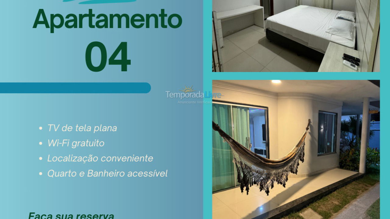 House for vacation rental in Porto Seguro (Praia de Taperapuan)