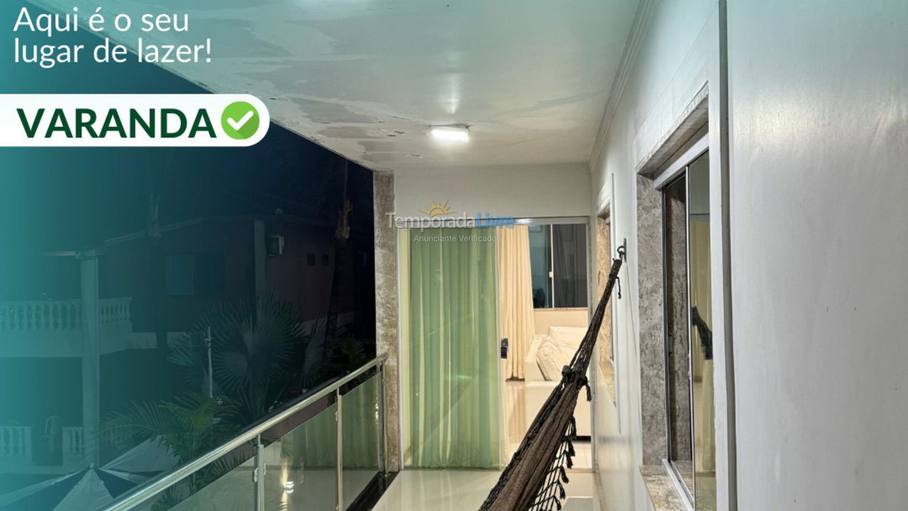 House for vacation rental in Porto Seguro (Praia de Taperapuan)