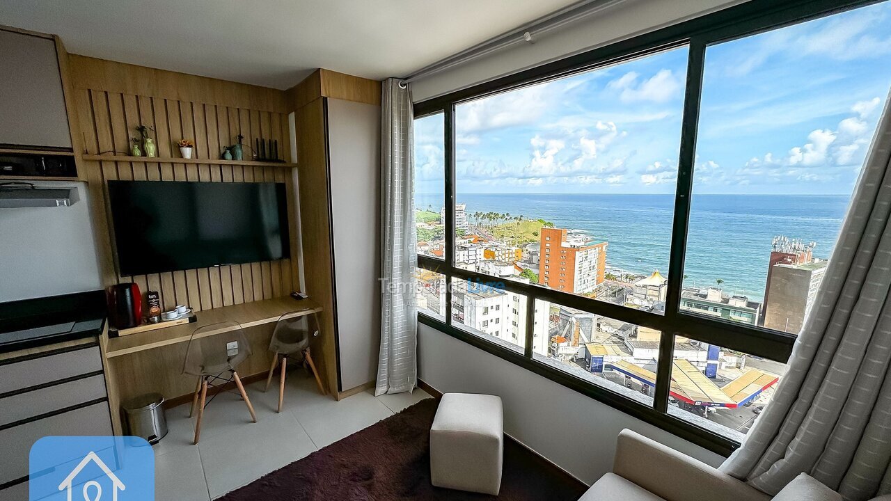 Apartamento para aluguel de temporada em Salvador (Barra)