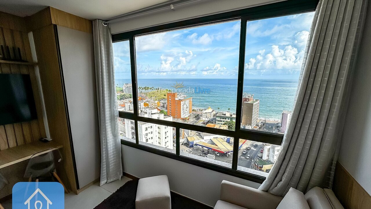 Apartamento para aluguel de temporada em Salvador (Barra)