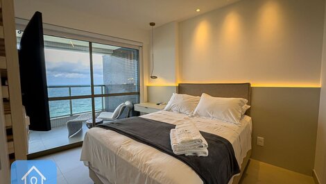 Apartamento de Luxo com vista mar na Ondina