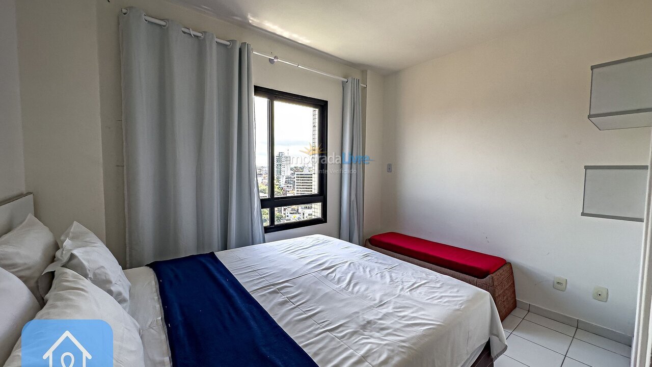 Apartamento para aluguel de temporada em Salvador (Rio Vermelho)