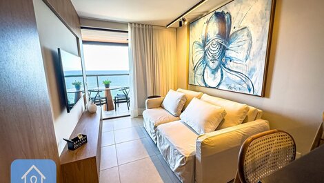 Apartamento de luxo na Barra com vista mar