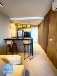 Apartamento de luxo na Barra com vista mar