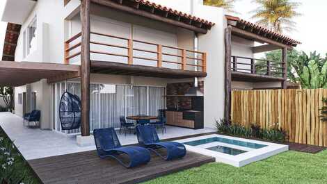 House in condominium facing the sea in Barra do Una - New Year's Eve