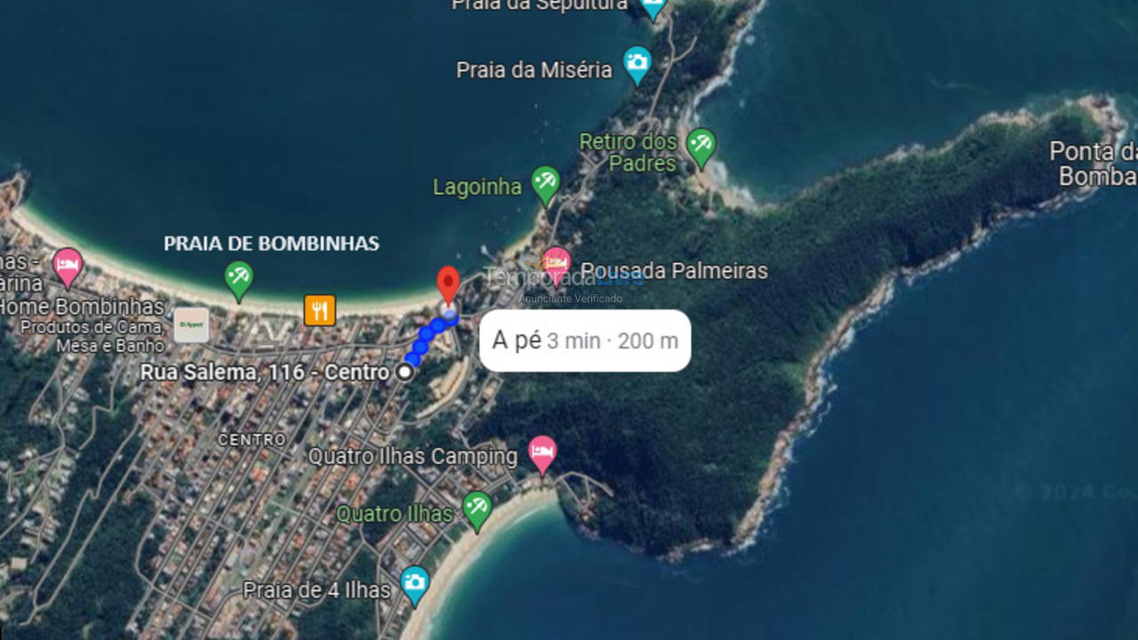 Apartamento para aluguel de temporada em Bombinhas (Praia de Bombinhas)