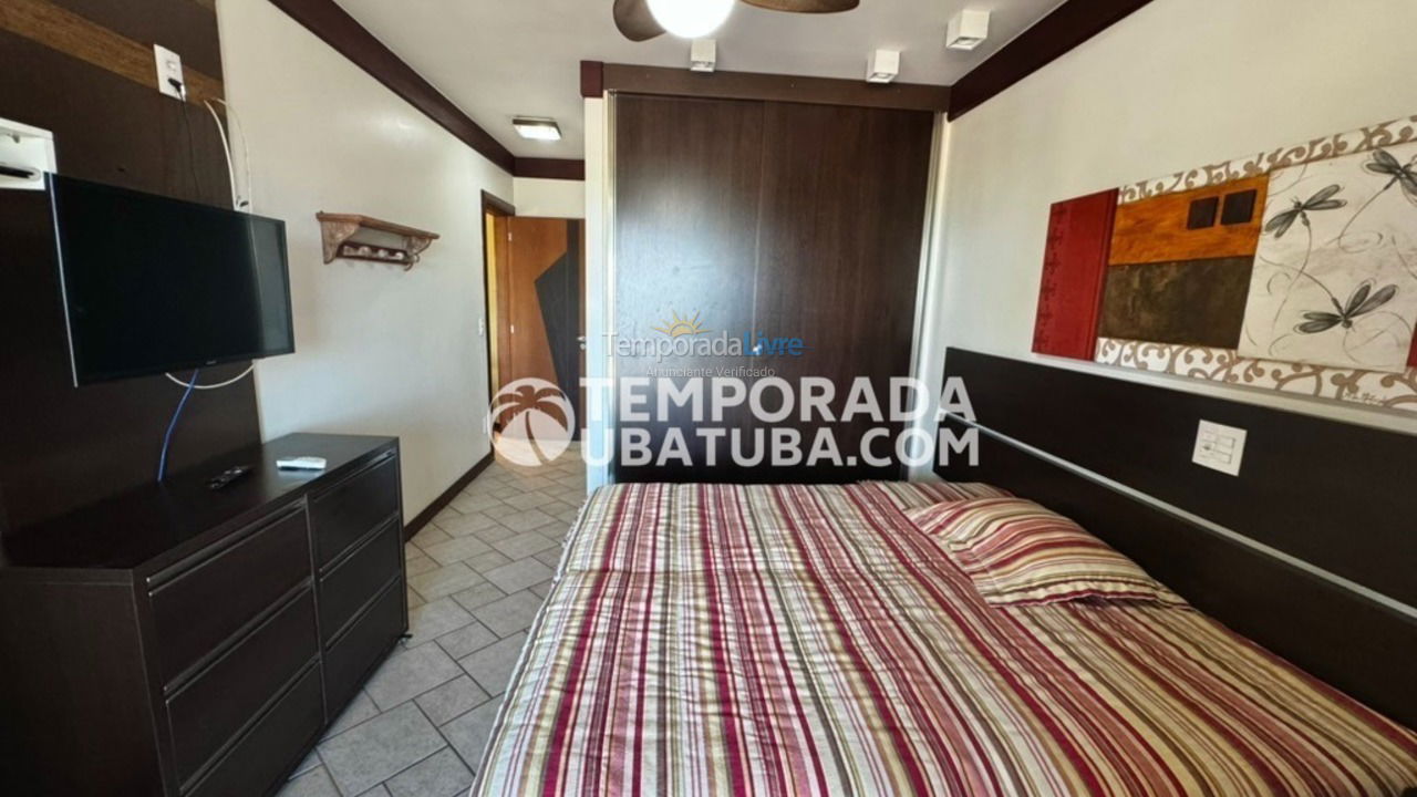 Apartamento para alquiler de vacaciones em Ubatuba (Praia Grande)