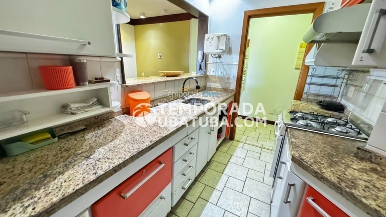 Apartment for vacation rental in Ubatuba (Praia Grande)