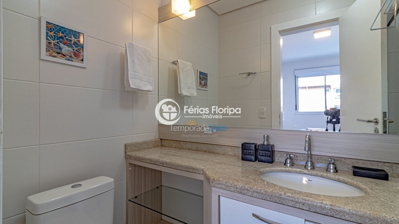 Apartamento para aluguel de temporada em Florianopolis (Campeche)