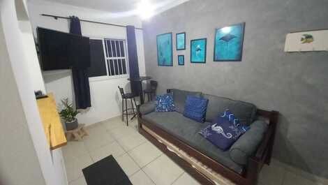 APARTAMENTO OCIAN PRAIA GRANDE 200 MTS DA PRAIA