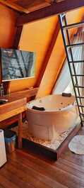 BABAÇU CHALET WITH HYDROMASSAGE WITH HEATING