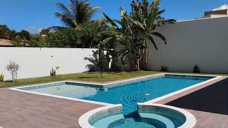 Casa alto padrão, p/ temporada 5Q com ar, no cond. outeiro da gloria.