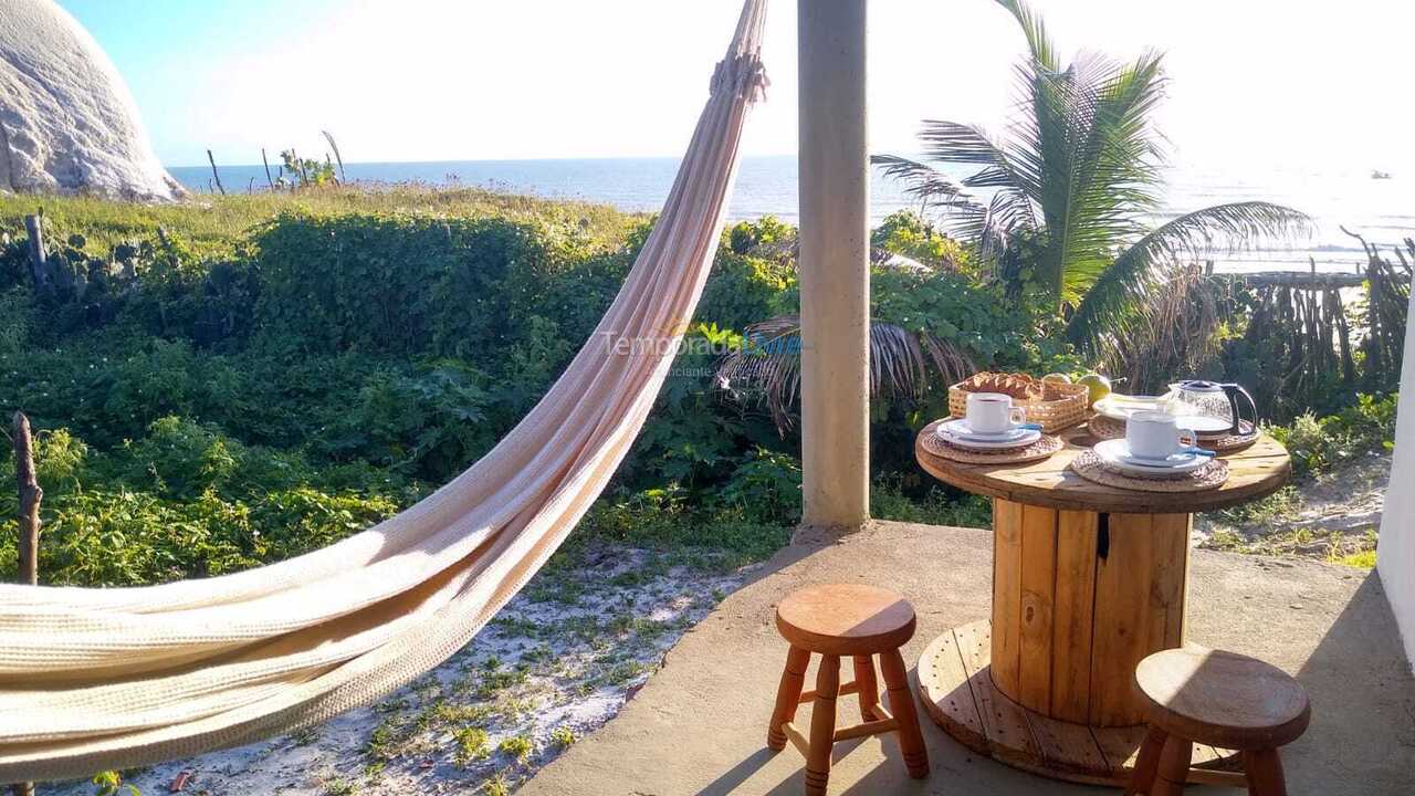 Casa para alquiler de vacaciones em Aracati (Praia de Quixaba Terra da Paixão)