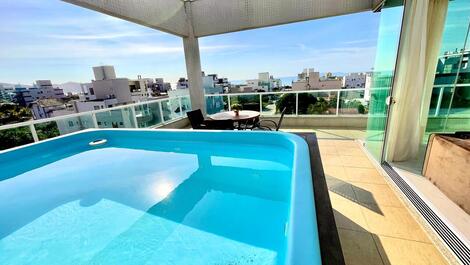 DUPLEX PENTHOUSE WITH 4 SUITES AND HEATED POOL