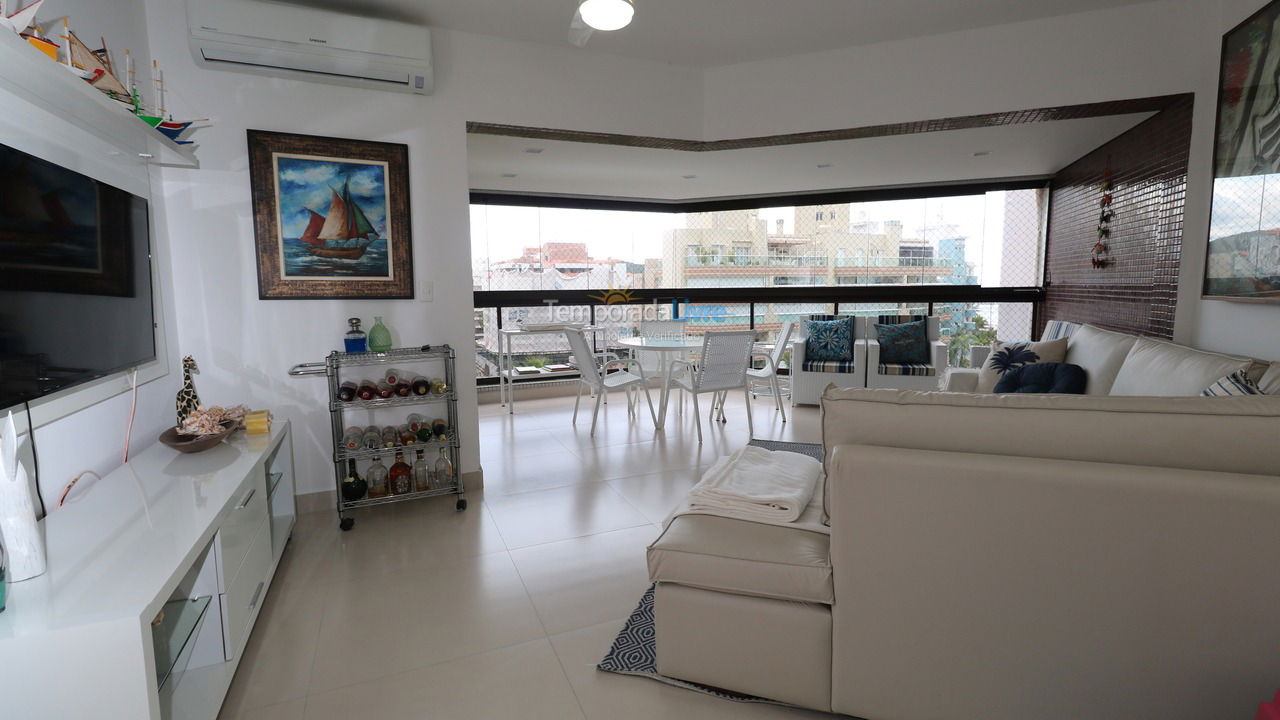 Apartamento para aluguel de temporada em Bertioga (Riviera de São Lourenço)