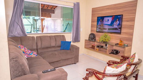 Sala com tv