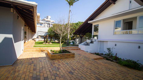 House with pool on the sand