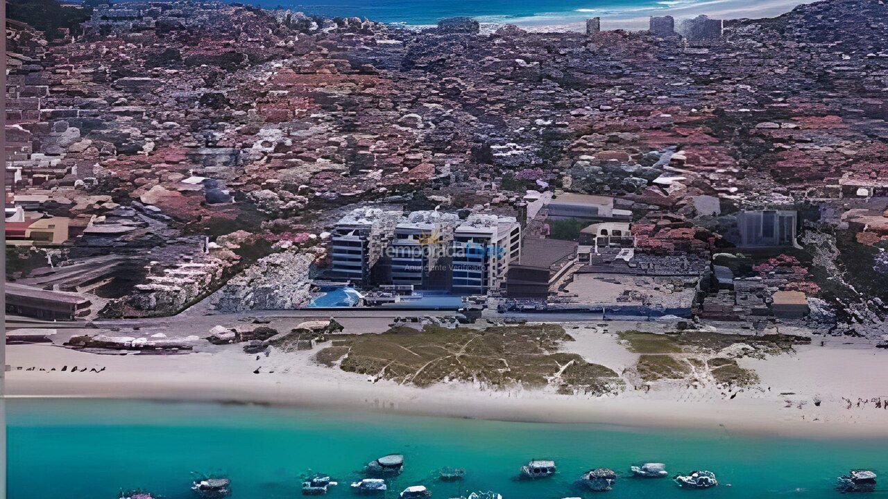 Apartamento para aluguel de temporada em Arraial do Cabo (Praia dos Anjos)