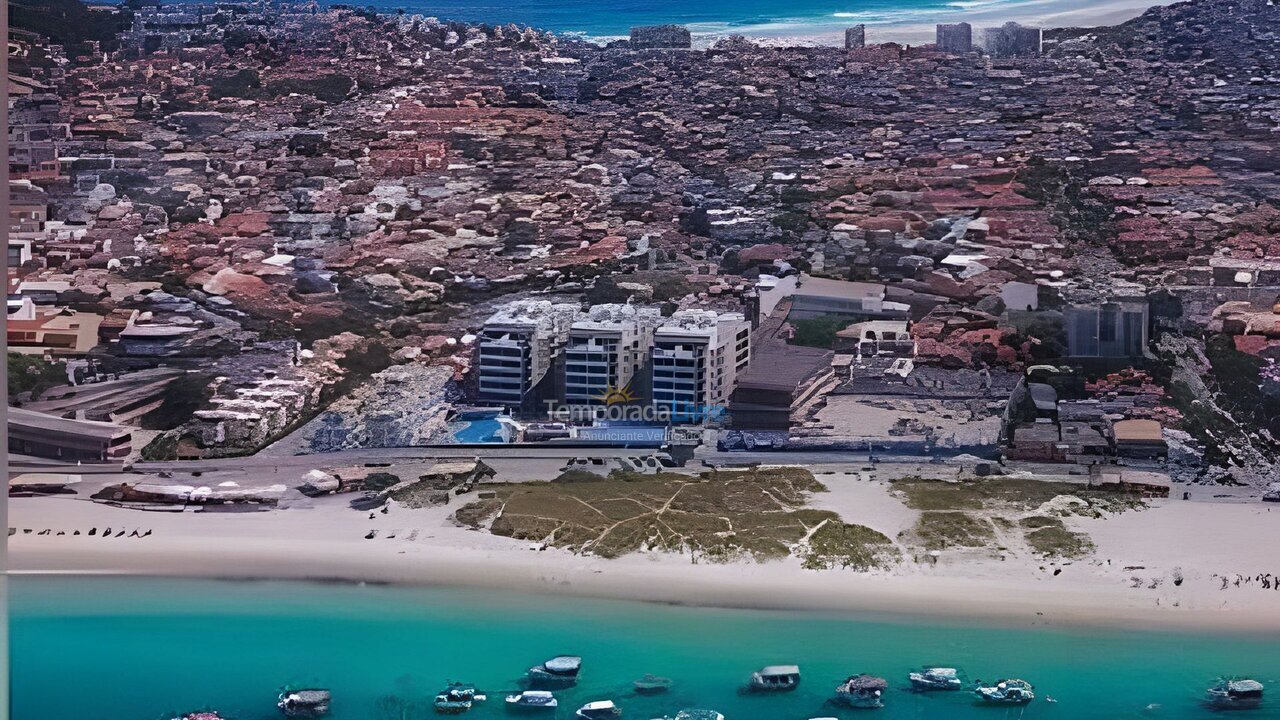 Apartamento para alquiler de vacaciones em Arraial do Cabo (Praia dos Anjos)