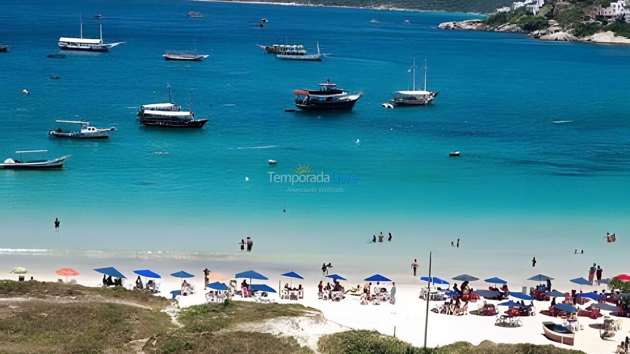 Apartamento para aluguel de temporada em Arraial do Cabo (Praia dos Anjos)