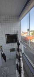 Excelente apartamento com vista mar na Prainha, 2 AC, 1 garagem