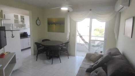 Excelente apartamento com vista mar na Prainha, 2 AC, 1 garagem