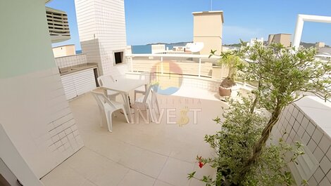 Penthouse for rent with sea view pool in Bombas