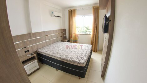 Aluguel apartamento com vista mar em Bombas